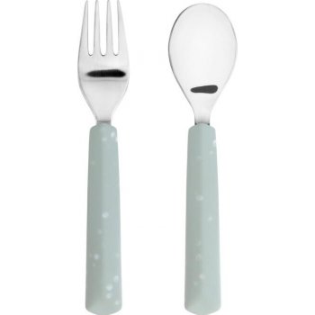 Lässig Cutlery with Silicone Handle blue 2 ks