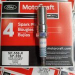 Zapalovací svíčka Motorcraft SP-550-X SP550X SP550 Iridium Ford EcoBoost – Hledejceny.cz