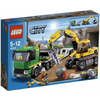 LEGO® City 4203 Přeprava rypadla