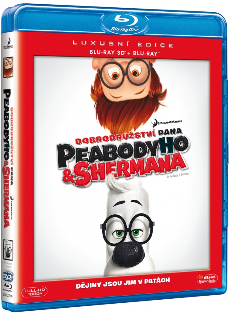Dobrodružství pana Peabodyho a Shermana 2D+3D BD od 399 Kč - Heureka.cz