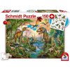 Puzzle Schmidt Divocí dinosauři 150 dílků