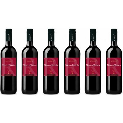Rossini Nero D´Avola 13% 6 x 0,75l (holá láhev) – Hledejceny.cz
