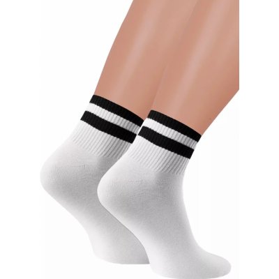 Steven pánské kotníkové ponožky 054/296 Bílá – Zboží Mobilmania
