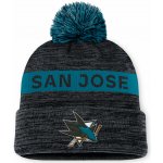 Fanatics pánská Zimní čepice San Jose Sharks Fundamental beanie Cuff with Pom – Hledejceny.cz