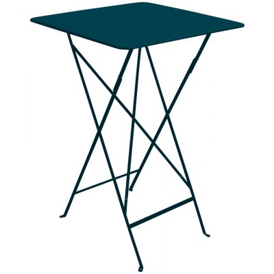 Fermob Skládací vysoký stolek BISTRO 71x71 cm Acapulco Blue – Hledejceny.cz