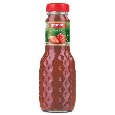 Granini jahoda 100 % 200 ml – Sleviste.cz