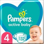 Pampers Active Baby 4 132 ks – Zboží Mobilmania