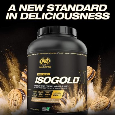 PVL Gold Series 100 % Whey Isogold 2270 g – Hledejceny.cz