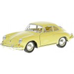 Kinsmart Carrera Auto Porsche 356B žluté – Sleviste.cz