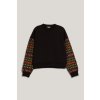 Dámská mikina Karl Lagerfeld mikina LACE SWEATSHIRT černá