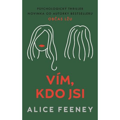 Vím, kdo jsi - Alice Feeney – Zboží Mobilmania