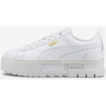 Puma Mayze Classic dámské kožené tenisky na platformě bílé – Sleviste.cz