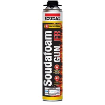 Soudal PU pěna Soudafoam FR protipožární závit 750ml