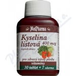 MedPharma Kyselina listová 400 mcg 30 + 7 tablet – Hledejceny.cz