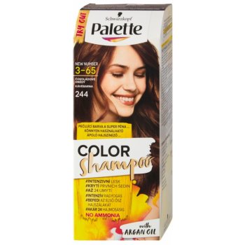 Pallete Color Shampoo 244/3-65 čokoládově hnědý