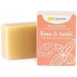 laSaponaria BIO mýdlo Růže a bambucké máslo 100 g – Zboží Mobilmania