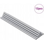 Ocelová závitová tyč 6 x 170 mm s pozinkovaným povrchem, stříbrná – Hledejceny.cz