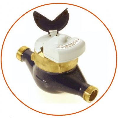 Sensus 420, 50°C, DN25, Q3 6,3, PN16, L260, R80, G5/4" – HobbyKompas.cz