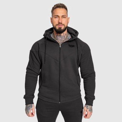 Iron Aesthetics ROUND mikina se zipem šedá – Zbozi.Blesk.cz