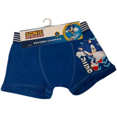 Chlapecké boxerky Sonic modré
