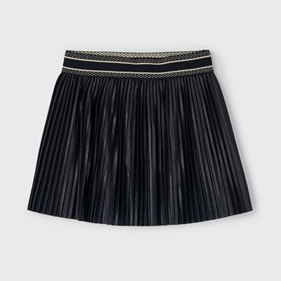 Mayoral dětská plisovaná sukně 4903-37 černá – Zboží Dáma