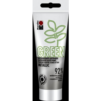 Marabu Green Alkydová barva stříbrná 100 ml – Hledejceny.cz