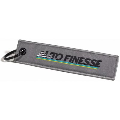 Přívěsek na klíče Auto Finesse Retro Race Tag Grey – Sleviste.cz