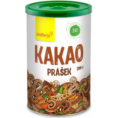 Wolfberry BIO Kakao prášek 200 g – Zbozi.Blesk.cz