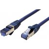 síťový kabel Value 21.99.1953 S/FTP patch kat. 6a, LSOH, 3m, modrý