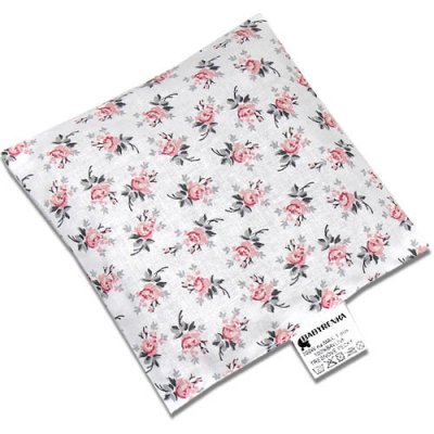 Babyrenka nahřívací polštářek 15x15 cm z třešňových pecek Rose grey – Zboží Dáma