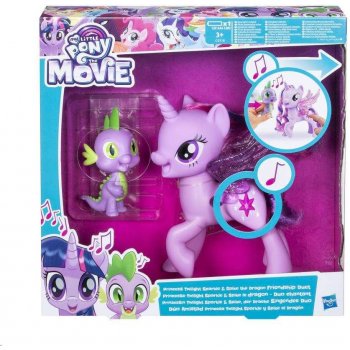 Hasbro MLP My Little Pony Hrací set se zpívající Twilight Sparkle a Spikem