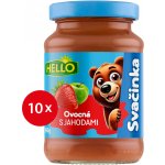 Hello ovocná přesnídávka s Jahodami 10 x 190 g – Sleviste.cz