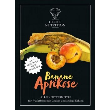 Gecko Nutrition banán, meruňka 100 g