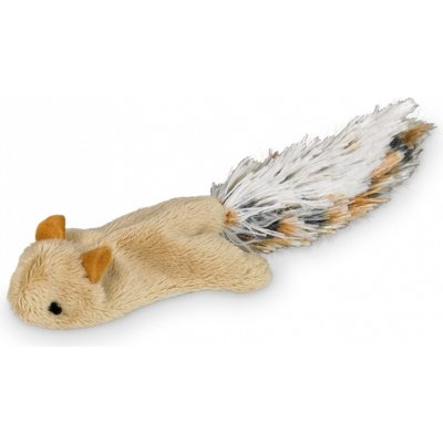 Nobby hračka pro kočky veverka šustivé tělo 18 cm