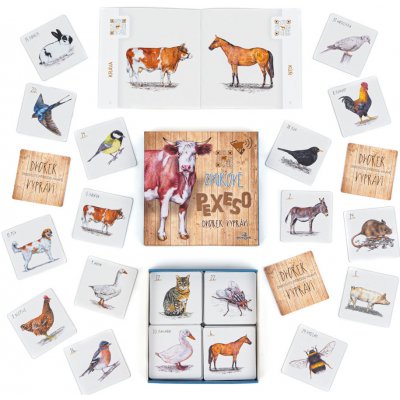 Lesní svět Zvukové pexeso Dvorek vypráví – Hledejceny.cz