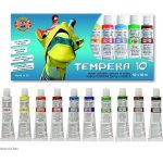Koh-i-noor 01625S1001KS sada temperových barev 10 ks 16 ml – Zboží Mobilmania
