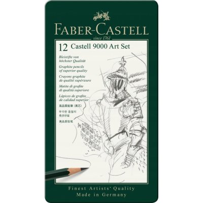 Faber-Castell 9000 Art Set 12 ks – Zboží Živě