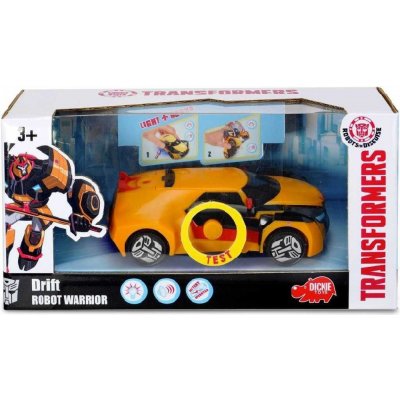 Dickie TRANSFORMERS Warrior Autobot Drift 15 cm transrobot na baterie Světlo Zvuk