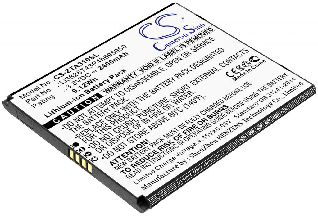 Cameron Sino CS-ZTA310SL 2400mAh