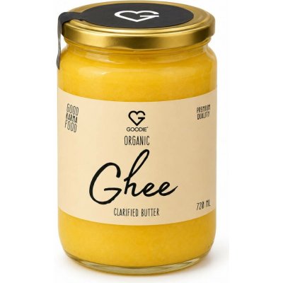 Goodie Přepuštěné máslo GHÍ - Grass-Fed BIO 720 ml – Hledejceny.cz