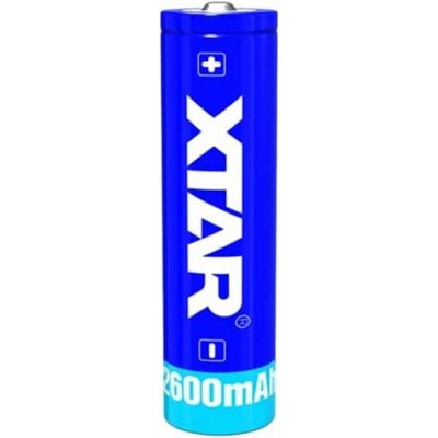 Baterie XTAR 18650 3,7V Li-ion 2600mAh s ochranou – Zboží Živě