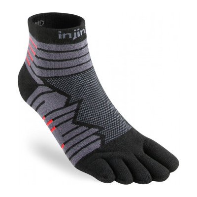 Injinji RUN TECHNICAL mini crew onyx