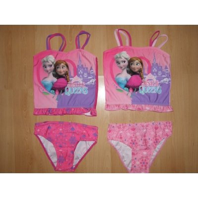 Frozen dvojdílné dívčí plavky světle růžová – Sleviste.cz