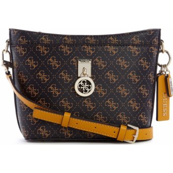 Guess jensen crossbody bucket bag hot sale