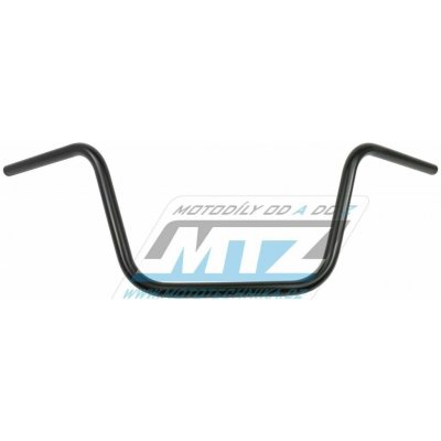 Řídítka TRW Lucas Custom Apehanger Steel 22mm MCL137SS - černé LUMCL137SS | Zboží Auto
