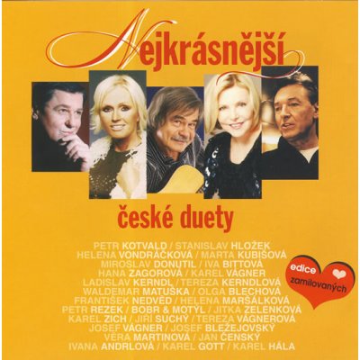 Různí interpreti - Nejkrásnější české duety CD – Hledejceny.cz