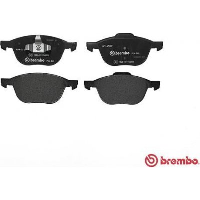 Sada brzdových destiček BREMBO P24061 | Zboží Auto