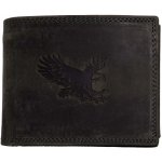HL kožená peněženka s orlem černá – Zboží Mobilmania
