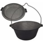 KAWMET litinový kotlík 9l + pánev 2v1 – Zboží Dáma