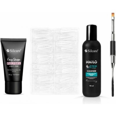 Silcare POLYGEL LIGHT PINK set 2 30 g – Zboží Dáma